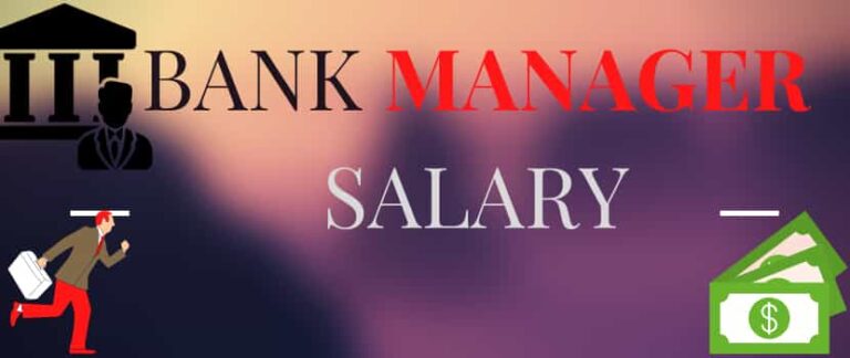 Bank manager Salary